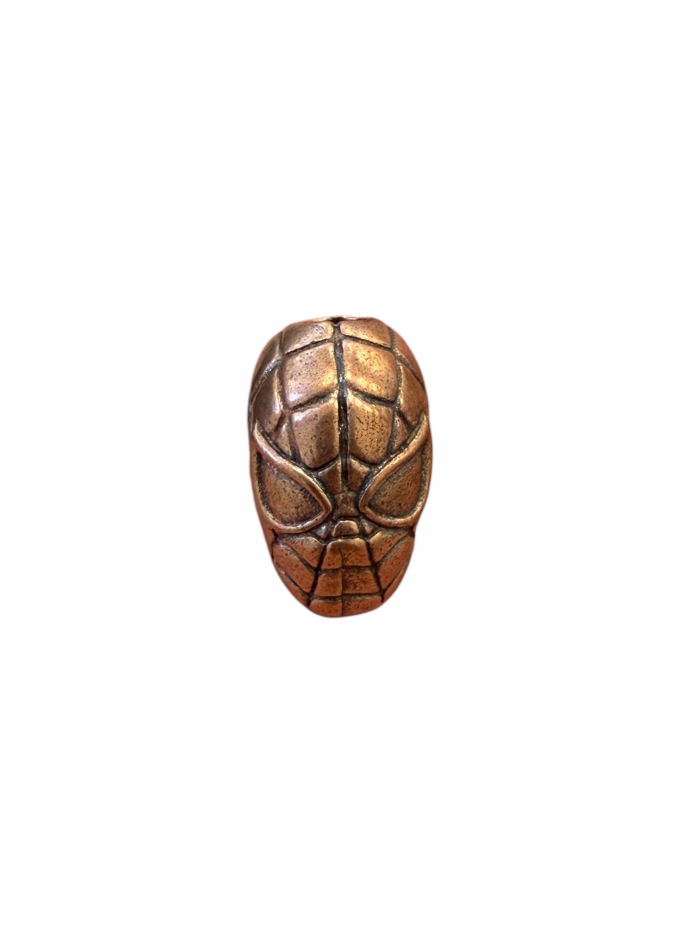 Spider-Man Superhero Mask Brass Paracord Bead EDC Knife Lanyard Accessory 2