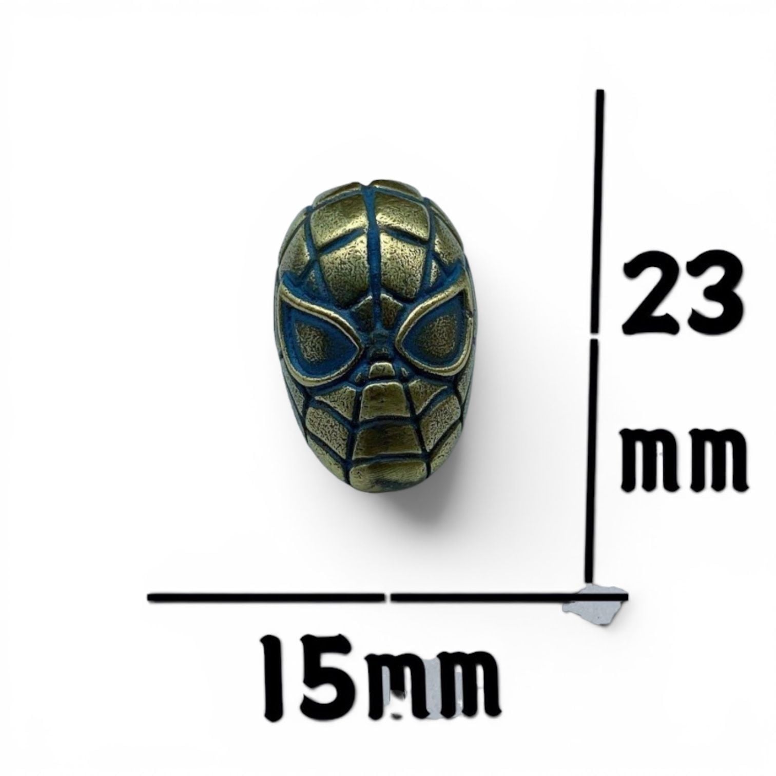 Spider-Man Superhero Mask Brass Paracord Bead EDC Knife Lanyard Accessory 6