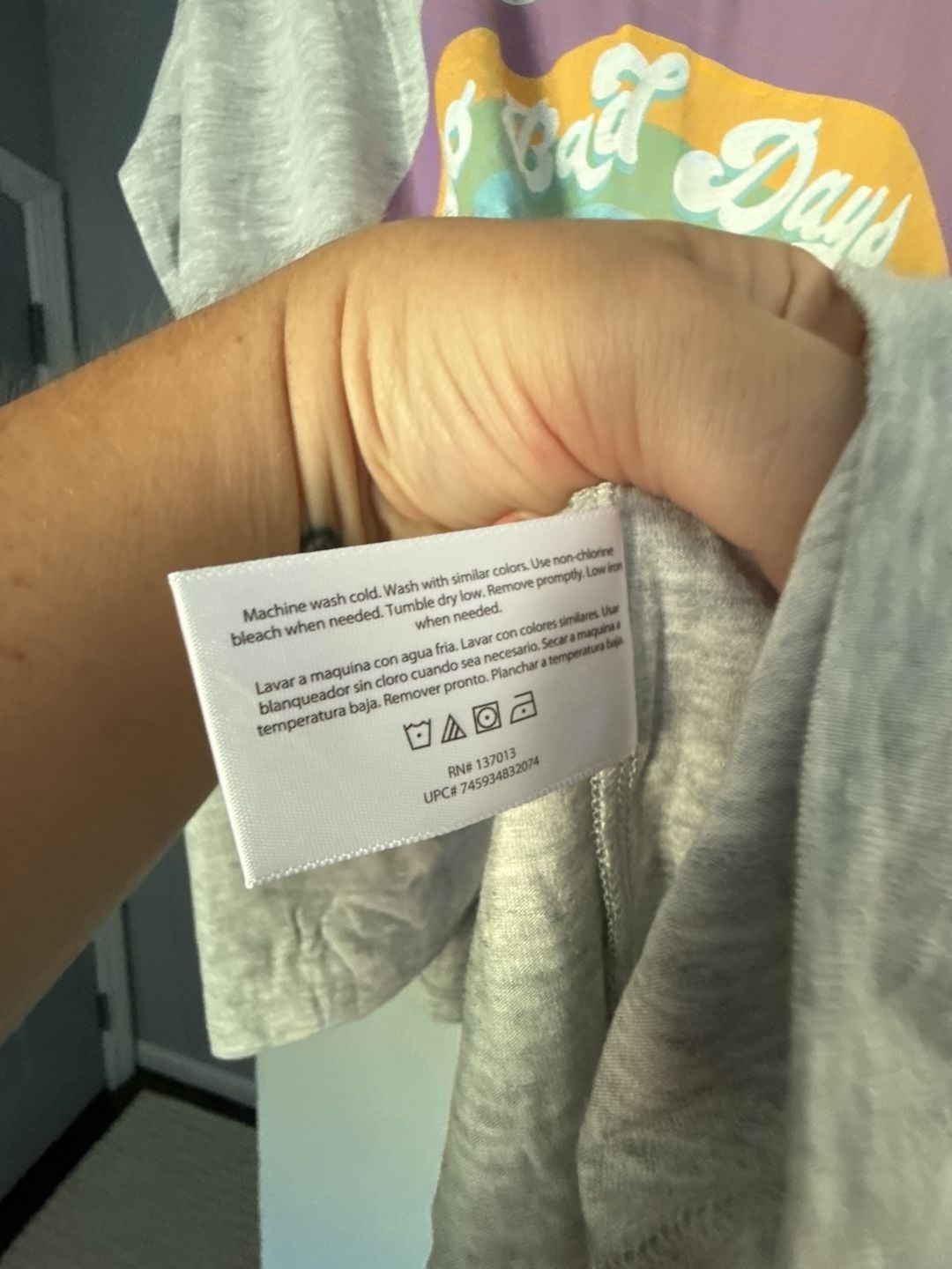 Wildfox "No Bad Days" Rainbow Graphic Tank Top and Shorts Pajama Set 5