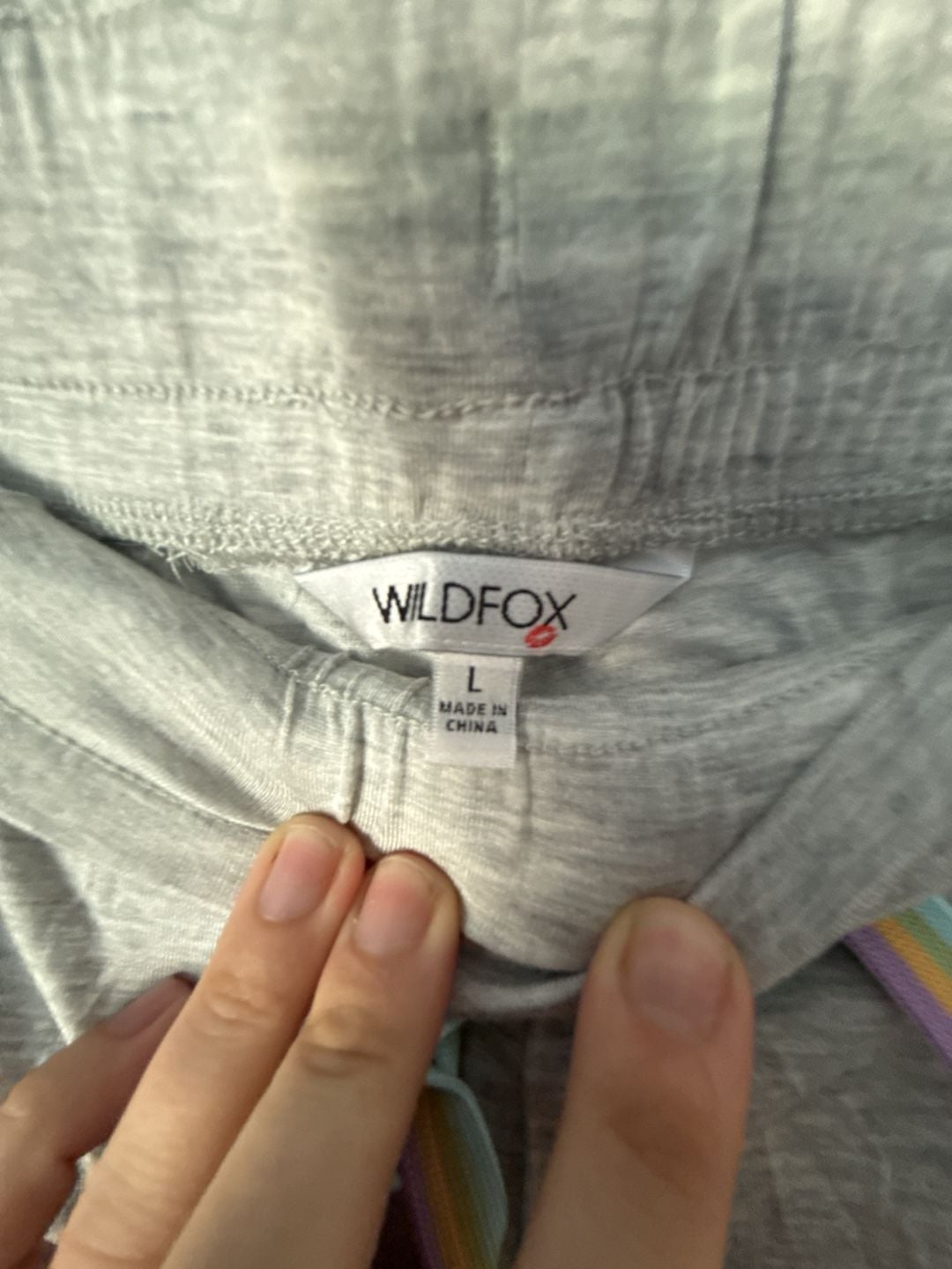 Wildfox "No Bad Days" Rainbow Graphic Tank Top and Shorts Pajama Set 7