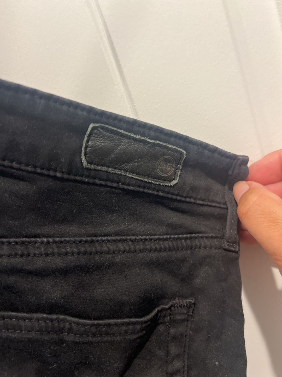 Adriano Goldschmied/Anthropologie Abbey Ankle Mid-Rise Skinny Black Jeans Sz 27R 14