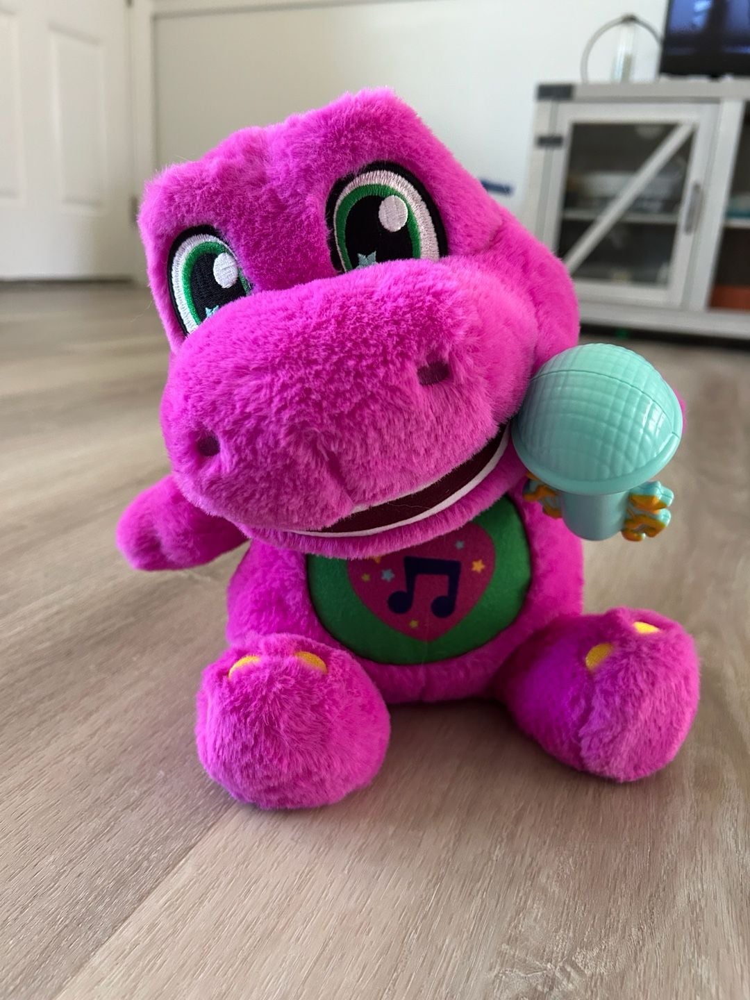 Fisher-Price Barney's World Sing-Along Musical Plush Toy, 10-inch 1