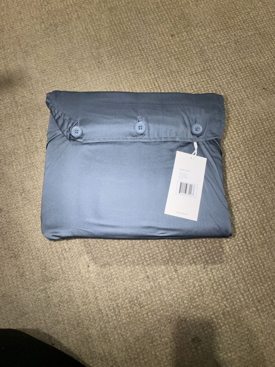 Cozy Earth Bamboo Sheet Set, King, Pacific Blue 2