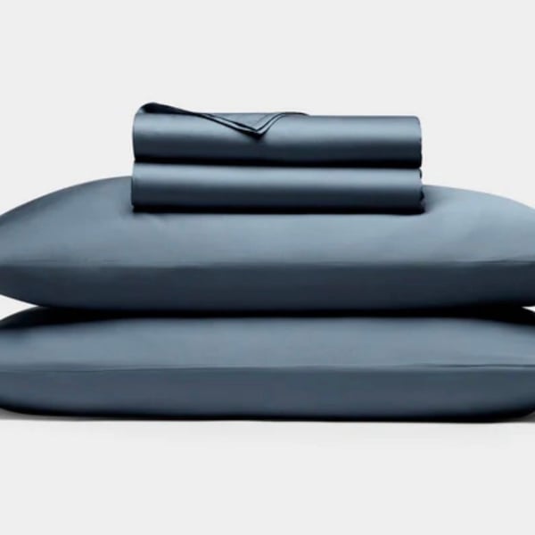 Cozy Earth Bamboo Sheet Set, King, Pacific Blue