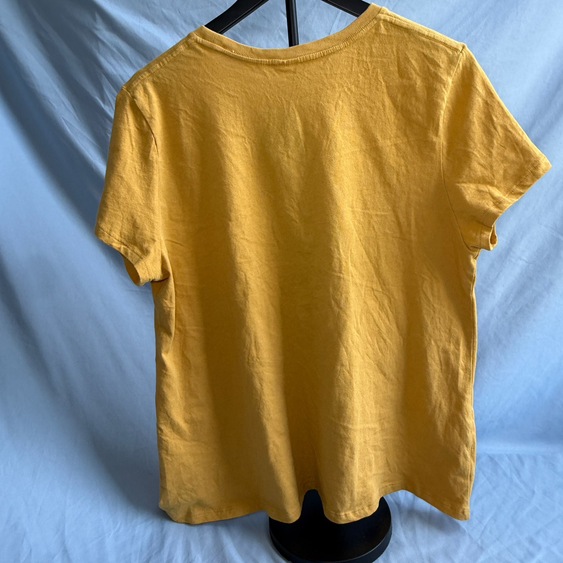 Junk Food Pink Floyd Women's Tour 77 Crew Neckt-Shirt Yellow Cotton Size Medium 3
