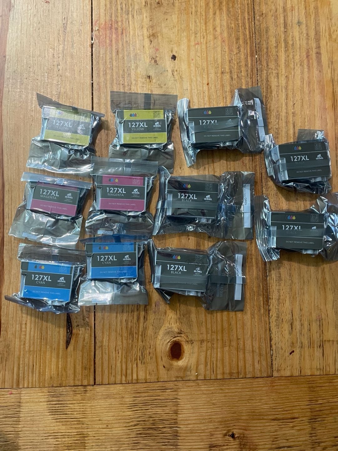 IKONG 127XL High Yield Ink Cartridge Replacement Set (11-Pack) 1