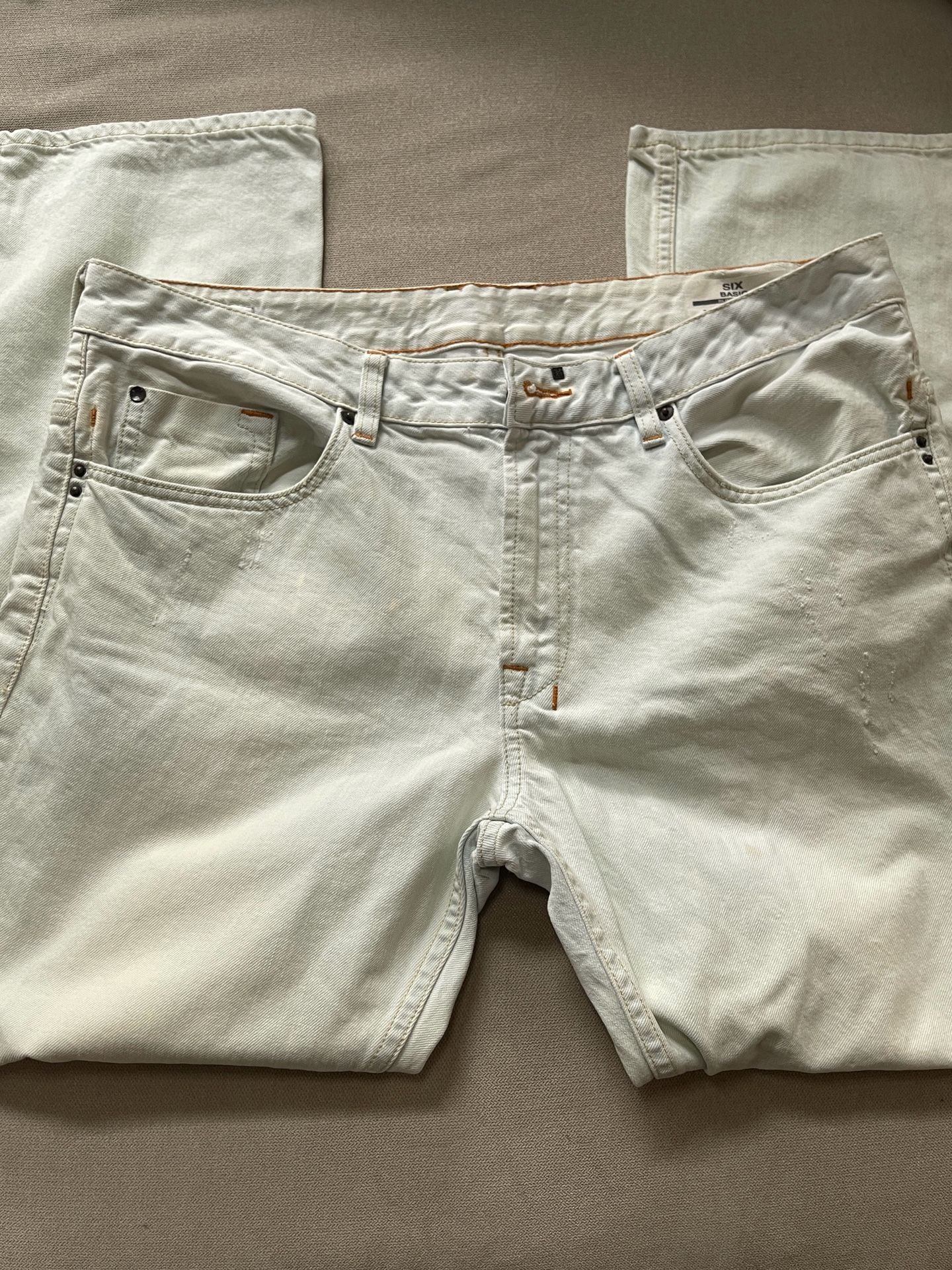 Buffalo David Bitton Six Basic Slim Straight  Jeans Size 36x30 8