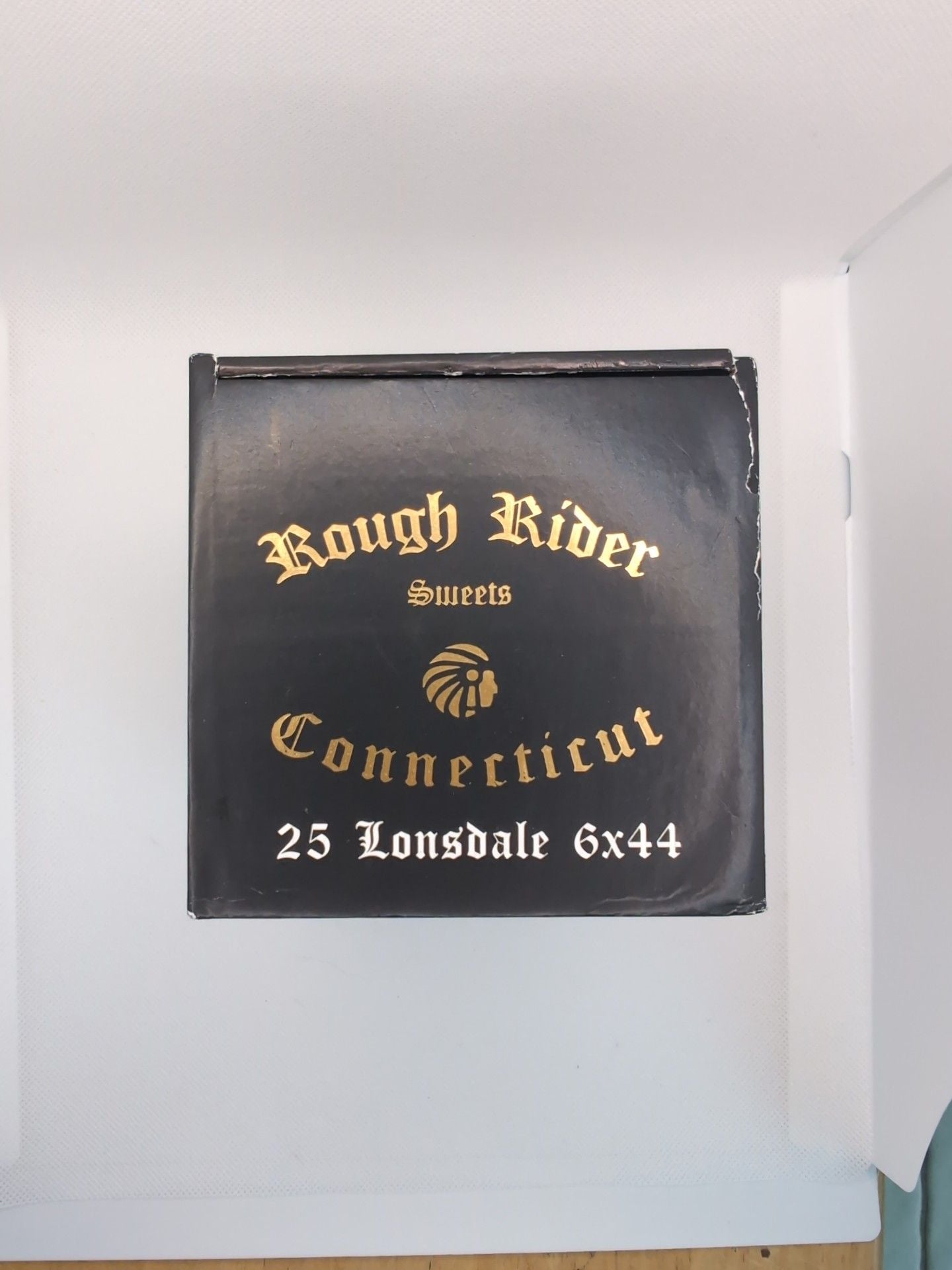 Indian Head Rough Rider Sweets Connecticut Lonsdale Cigar Box 5