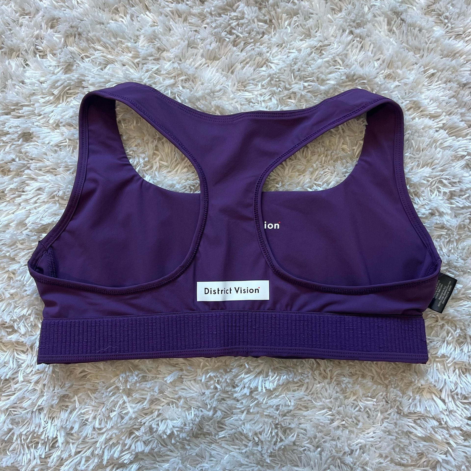 District Vision Twin Layer Medium Support Sports Bra Small 4