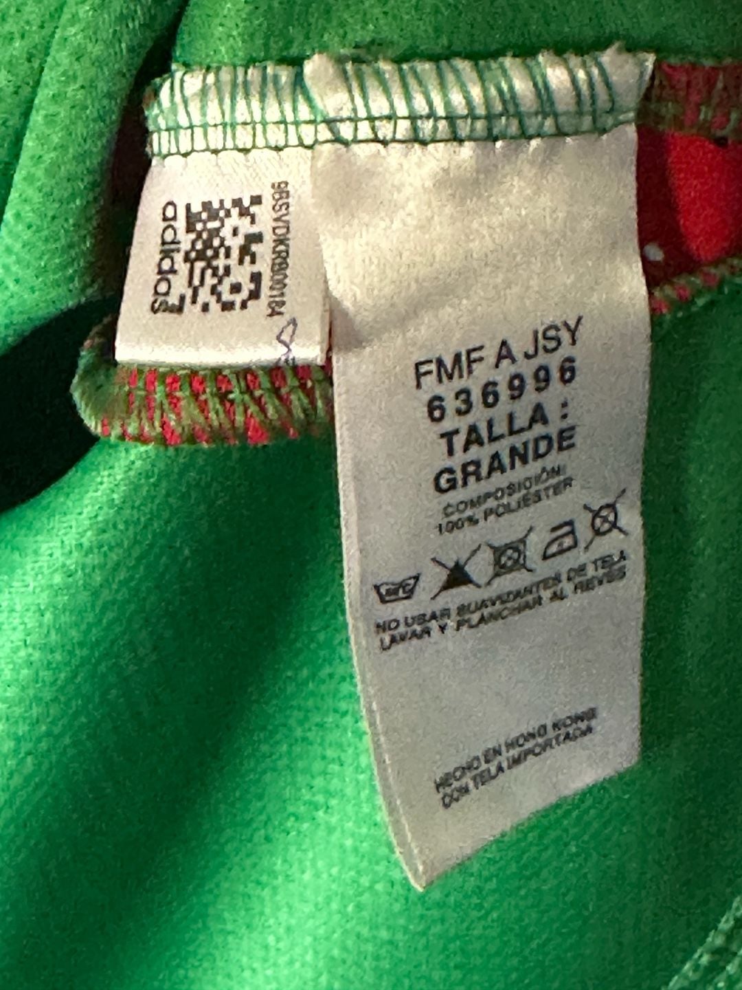 Adidas Mexico National Team FMF 80th Anniversary 1927-2007 Soccer Jersey 7