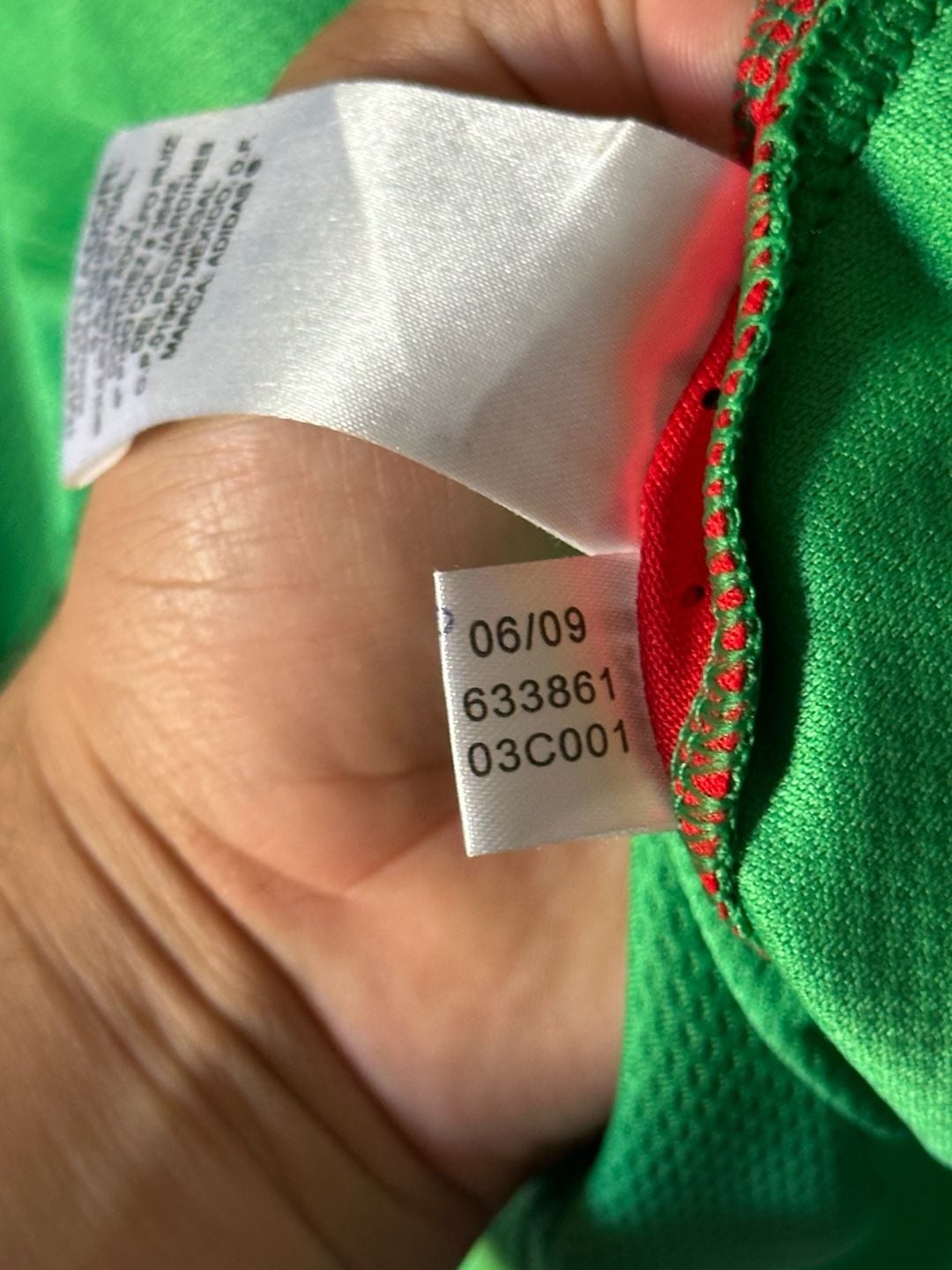 Adidas Mexico National Team FMF 80th Anniversary 1927-2007 Soccer Jersey 8