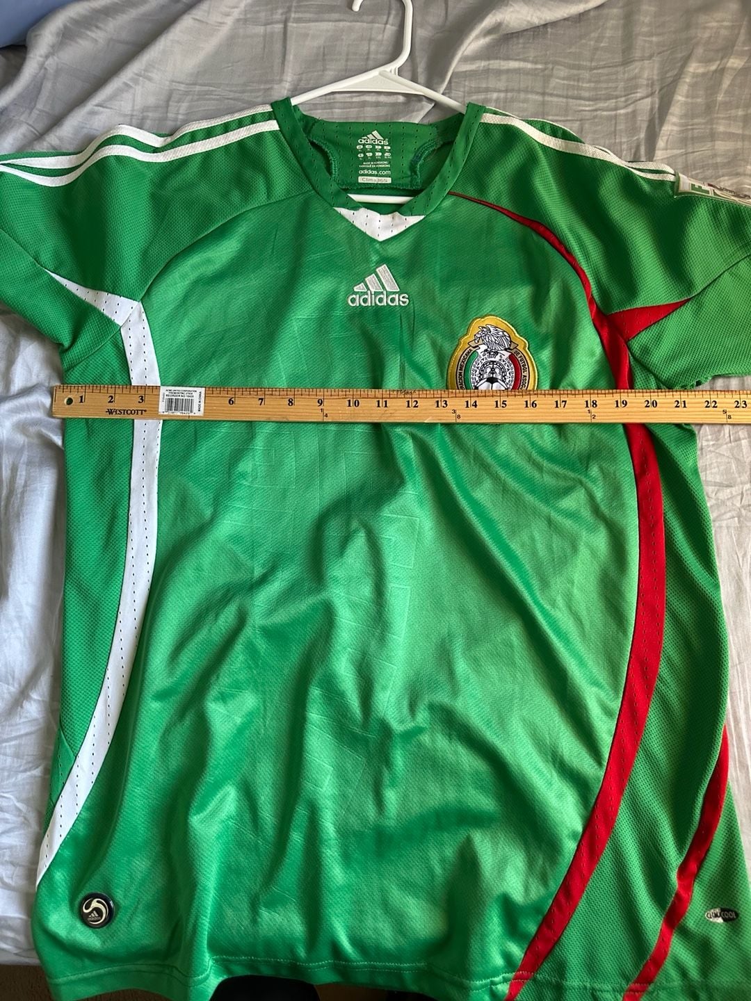 Adidas Mexico National Team FMF 80th Anniversary 1927-2007 Soccer Jersey 10