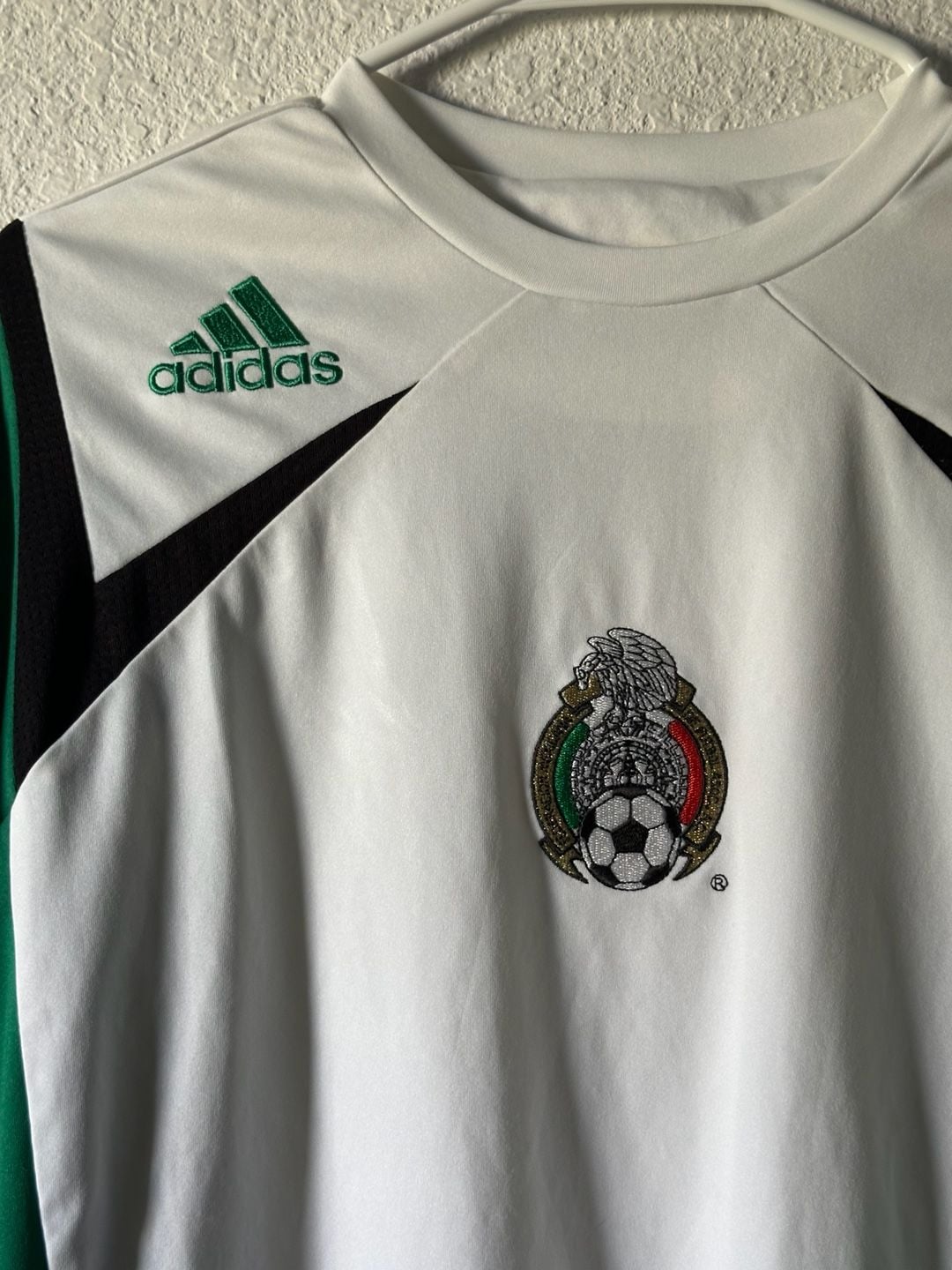 Vintage 2007 Adidas Mexico National Team Away Training Soccer Jersey 3