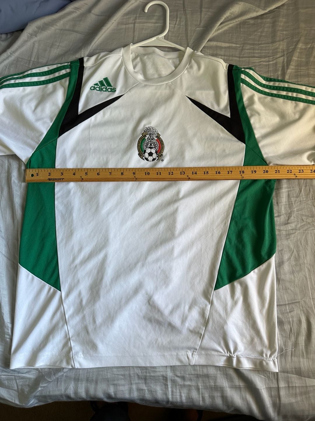Vintage 2007 Adidas Mexico National Team Away Training Soccer Jersey 6