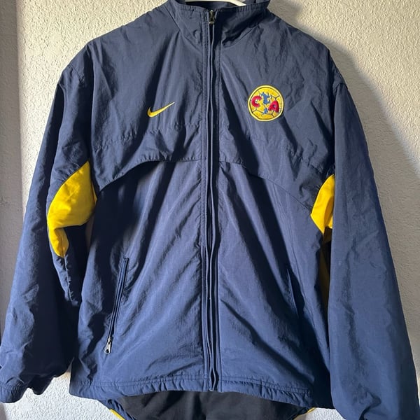 Vintage Nike Club América 2000-2002 Full-Zip Windbreaker Jacket