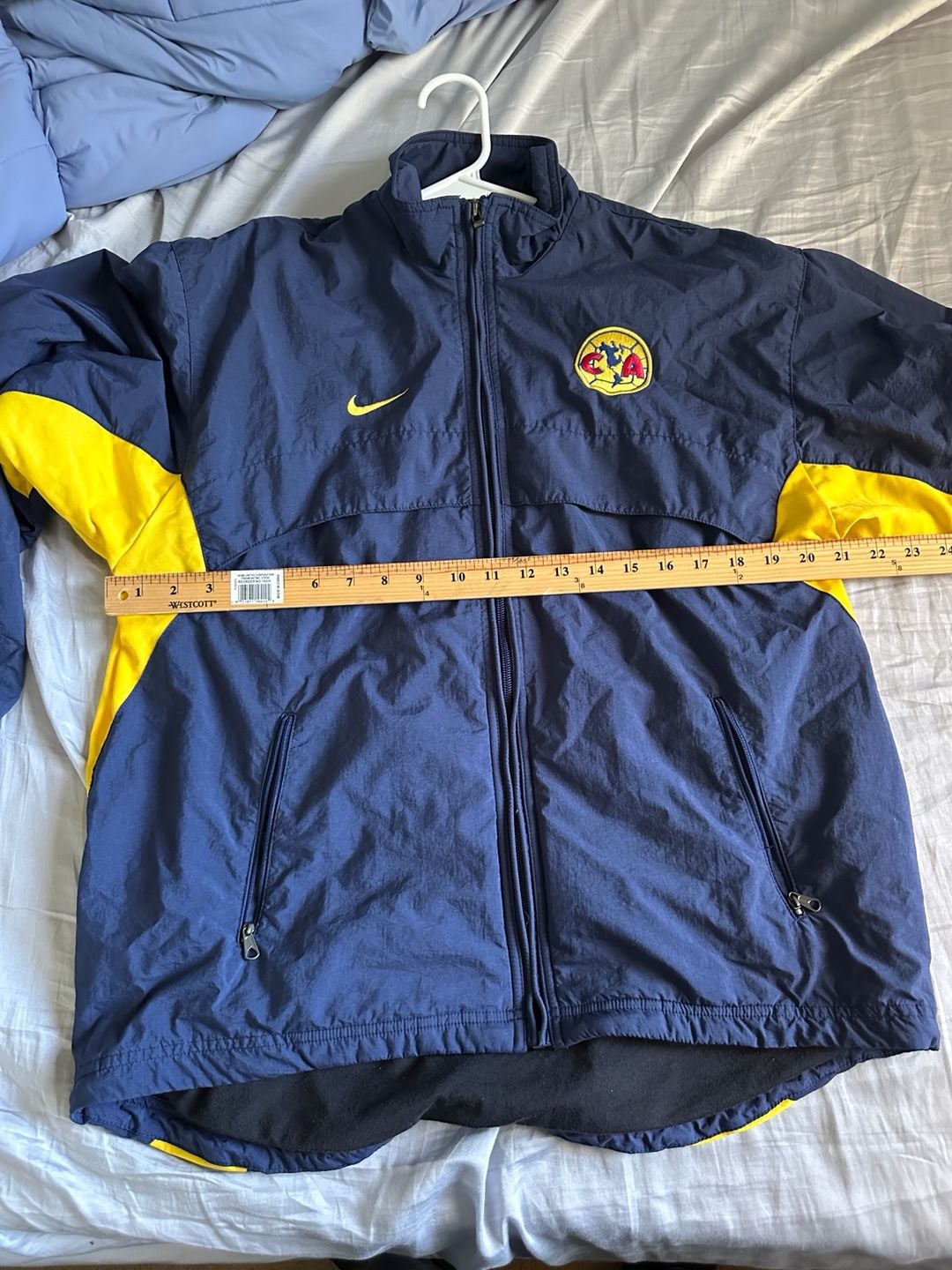 Vintage Nike Club América 2000-2002 Full-Zip Windbreaker Jacket 7