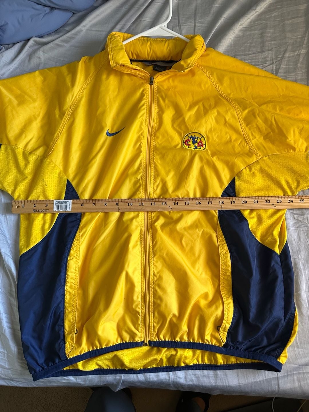 Vintage 2001-2002 Nike Club America Soccer Windbreaker Jacket 8
