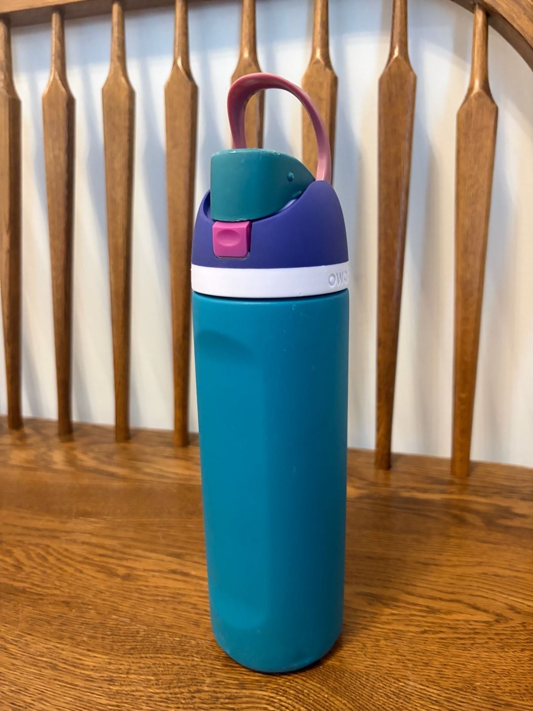 Owala FreeSip 24oz Insulated Stainless Steel Water Bottle Teal Purple 2