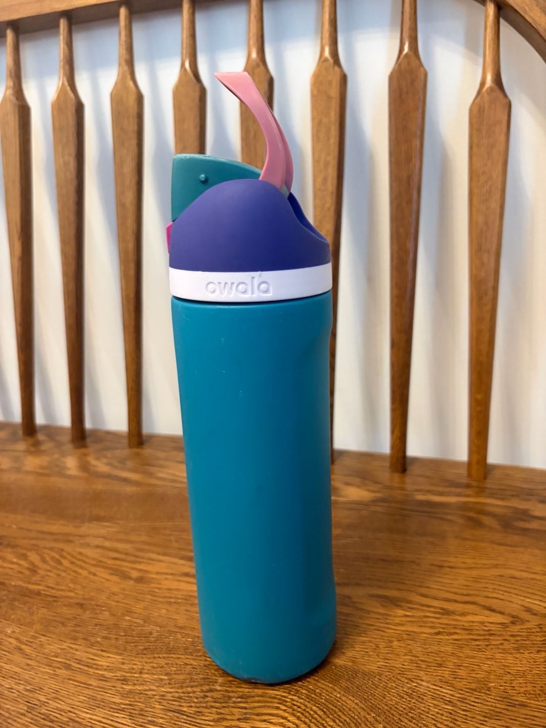 Owala FreeSip 24oz Insulated Stainless Steel Water Bottle Teal Purple 3