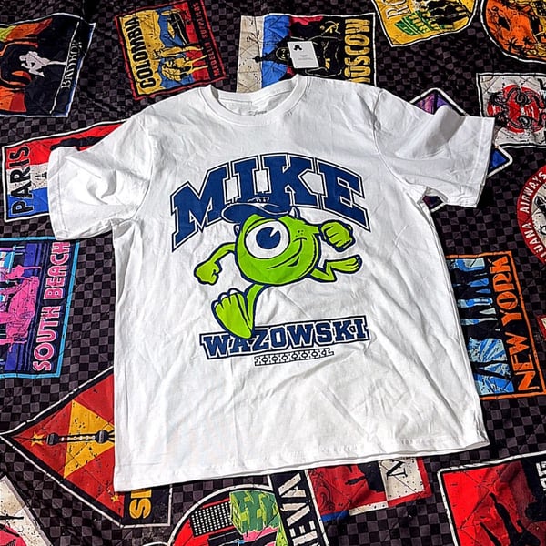 Disney Pixar Monsters Inc. Mike Wazowski Graphic T-Shirt