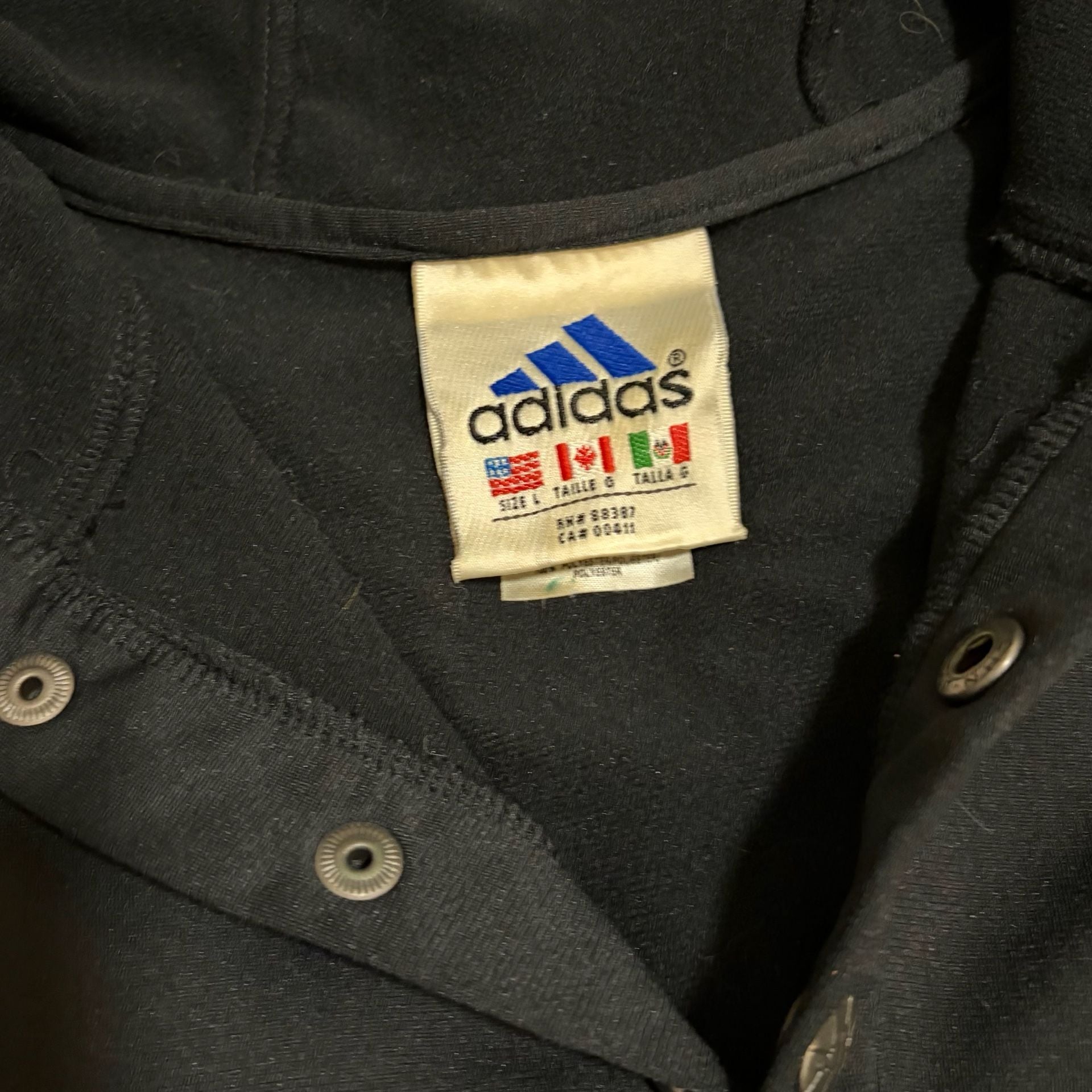 Men's Adidas large hooded vest L (42-44) 3