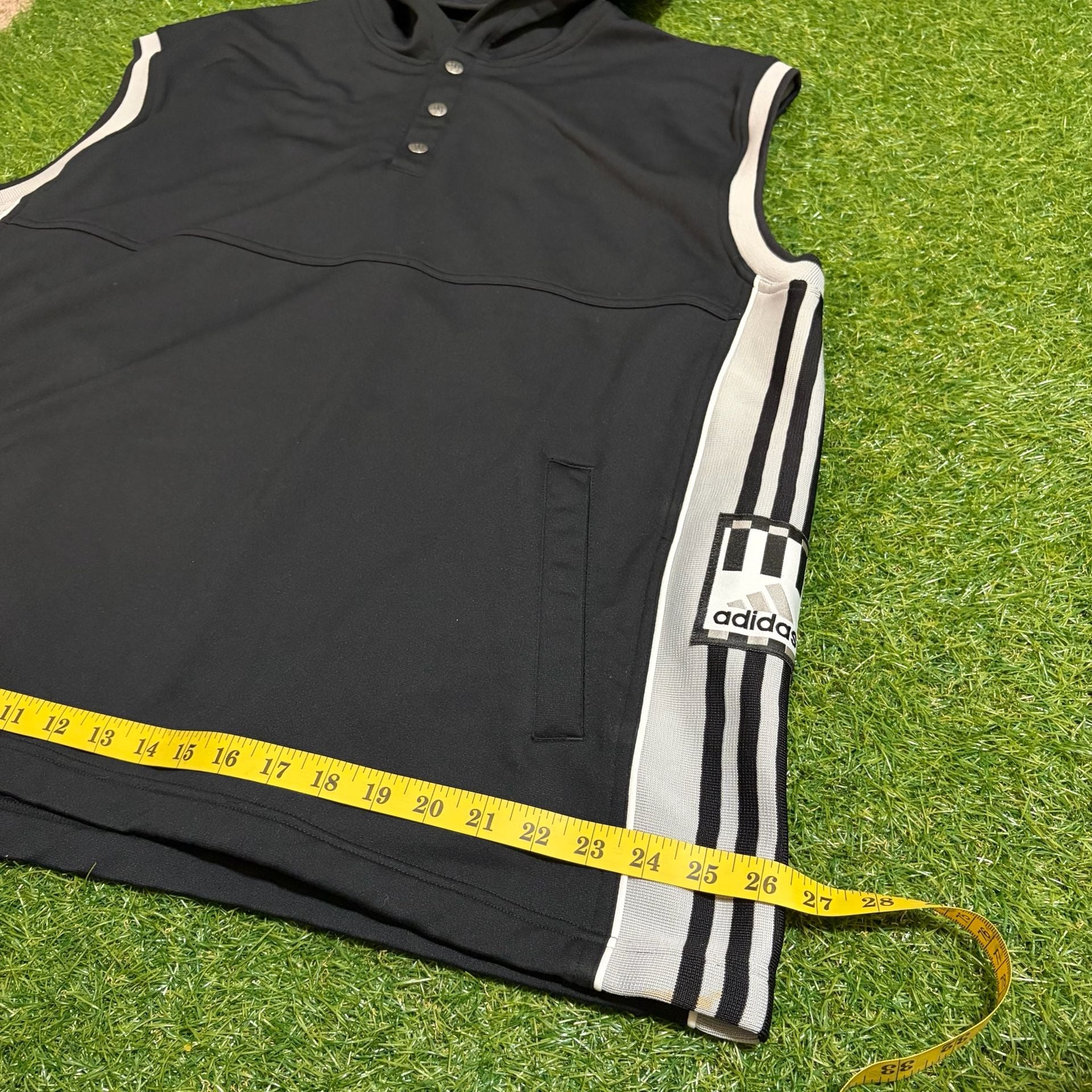 Men's Adidas large hooded vest L (42-44) 6