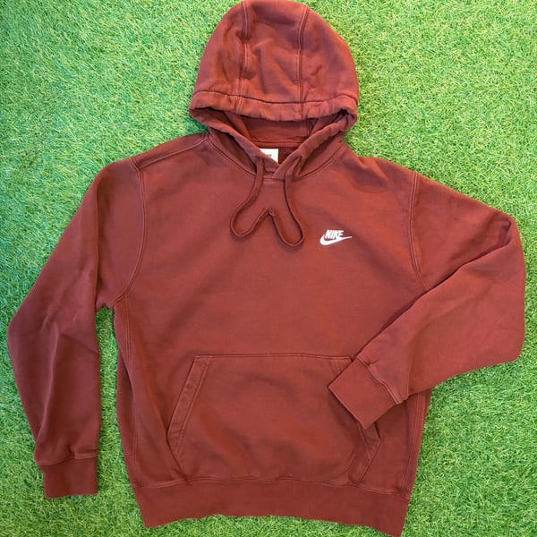 Nike Sportswear Club Fleece Pullover Hoodie Oxen Brown BV2654-217 Men's XL New