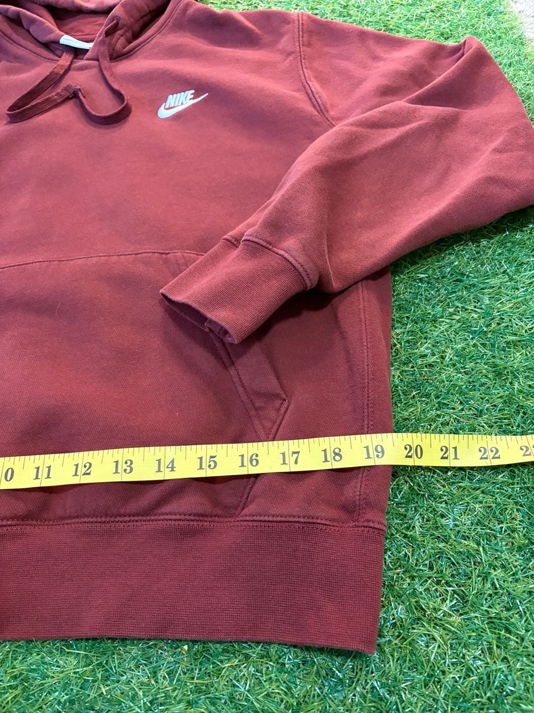 Nike Sportswear Club Fleece Pullover Hoodie Oxen Brown BV2654-217 Men's XL New 7