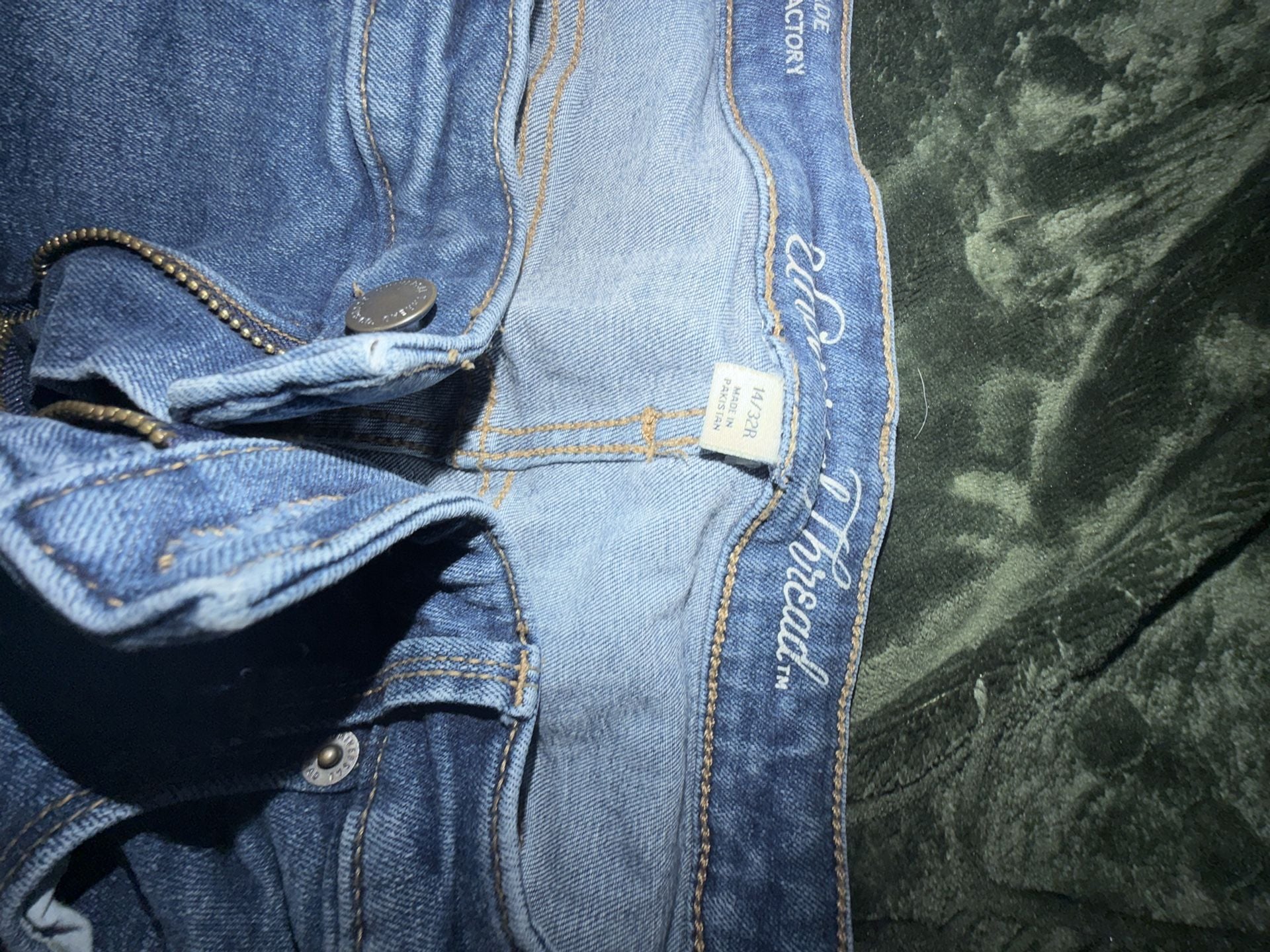 A New Day Women's Blue Denim Jeans Size 14/32R 3