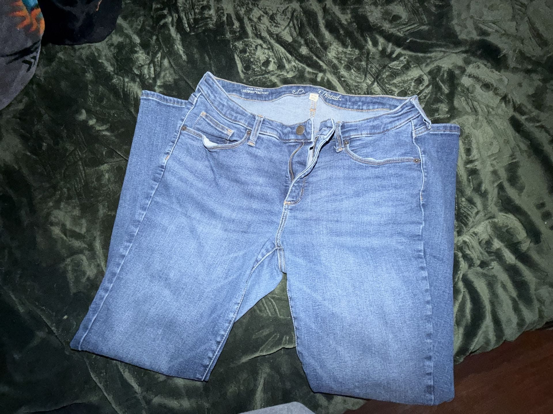 A New Day Women's Blue Denim Jeans Size 14/32R 4