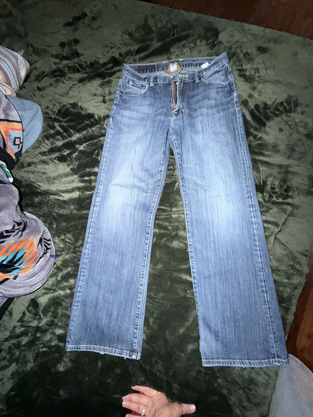 Lucky Brand Men's 361 Vintage Straight Medium Wash Denim Jeans 2