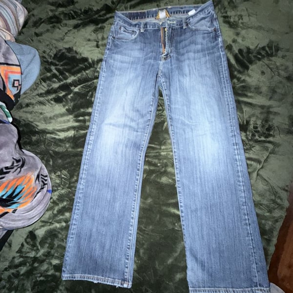 Lucky Brand Men's 361 Vintage Straight Medium Wash Denim Jeans