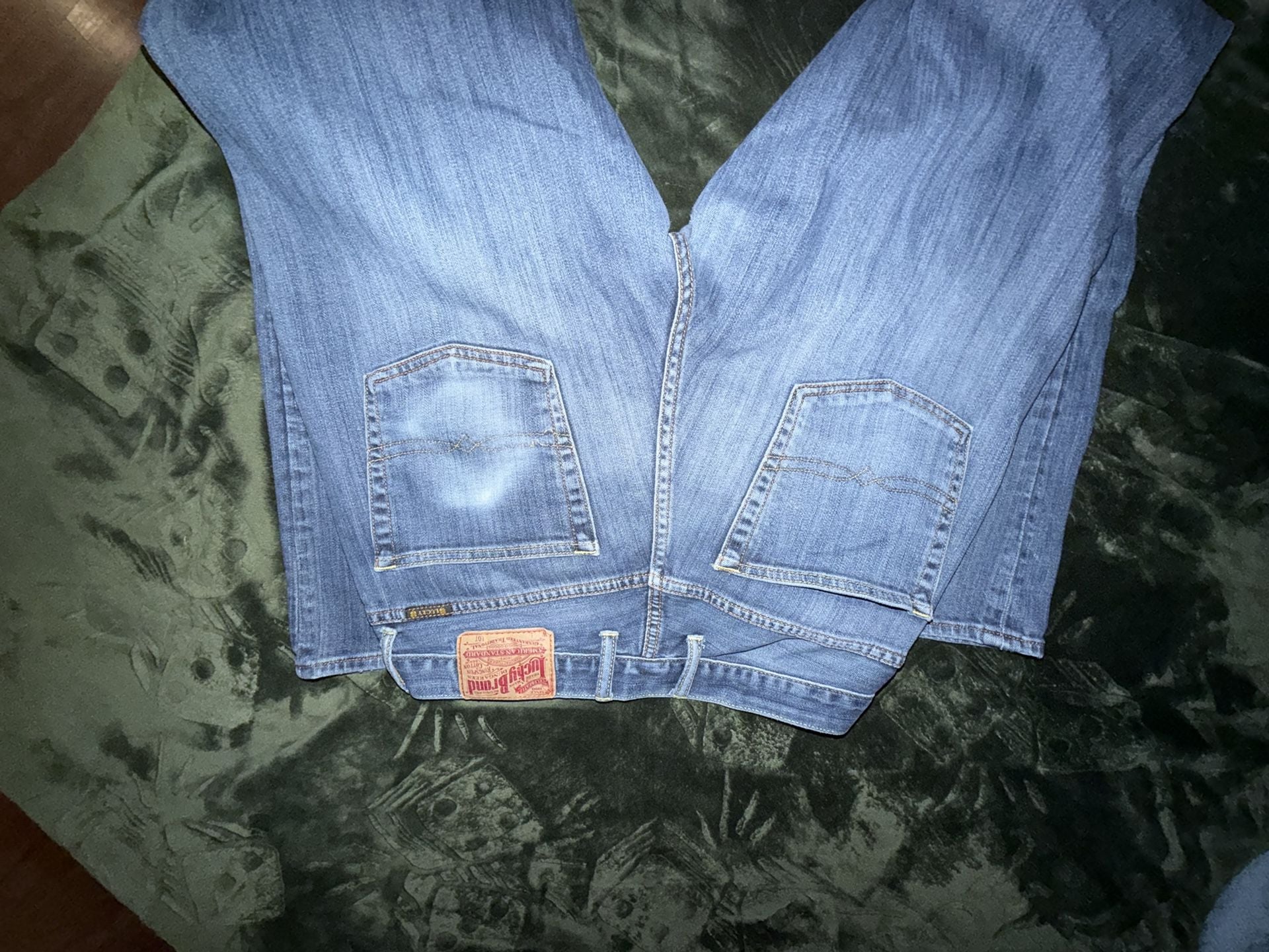 Lucky Brand Men's 361 Vintage Straight Medium Wash Denim Jeans 7