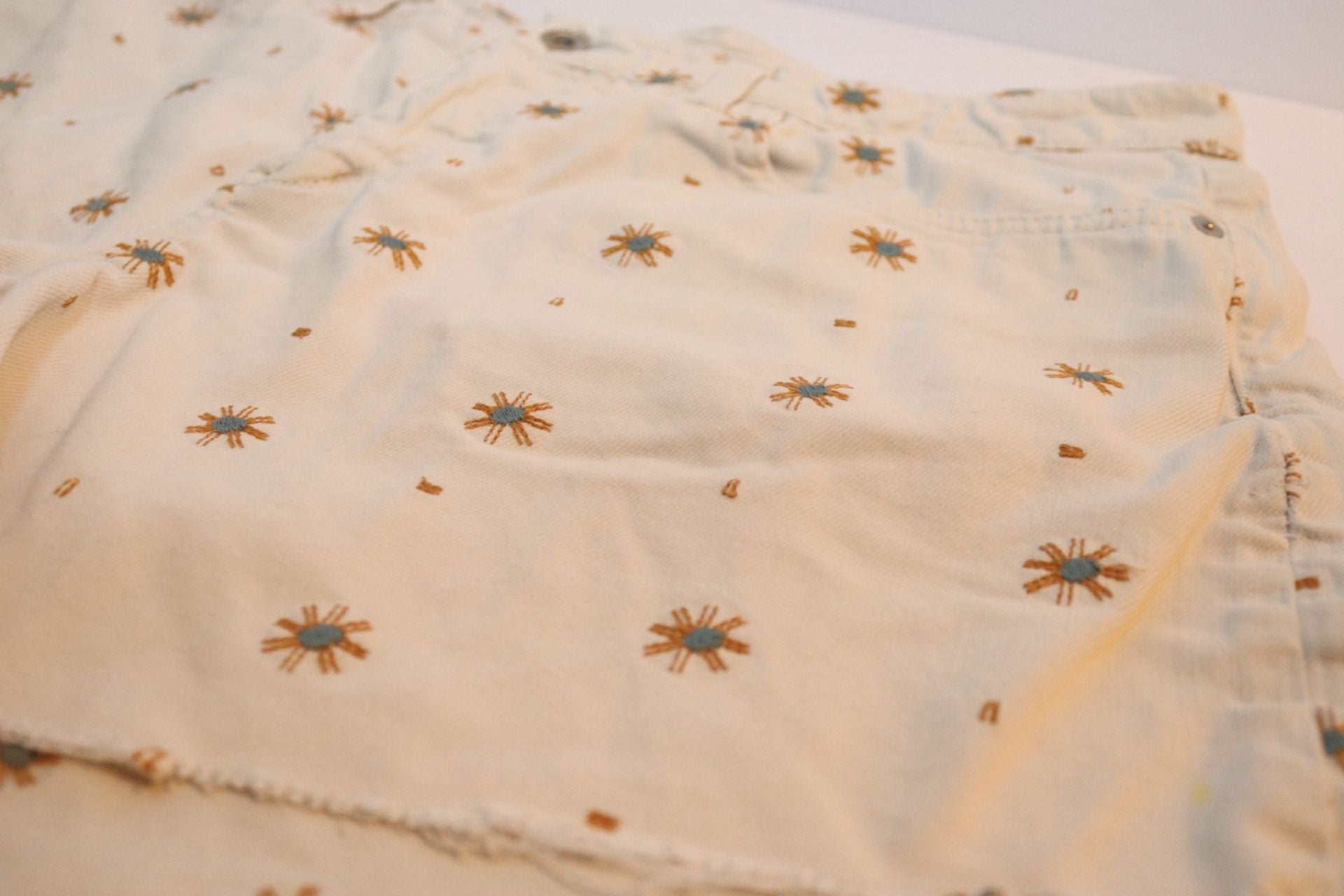 Pilcro Embroidered Sun Shorts 7