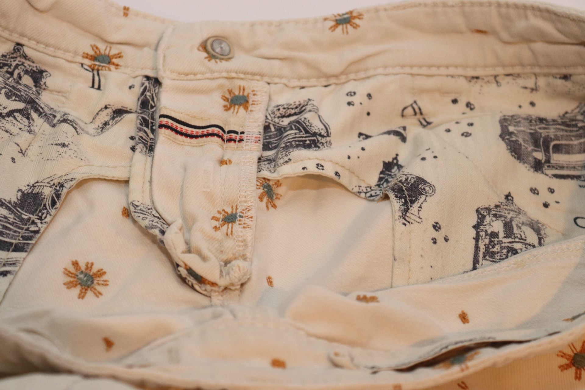Pilcro Embroidered Sun Shorts 11
