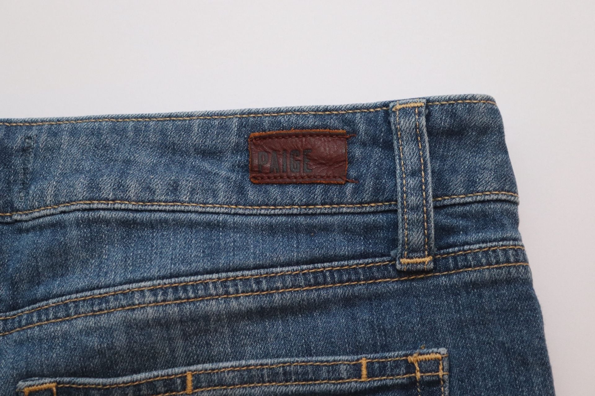 PAIGE Raw Cuff Distressed Denim shorts 7