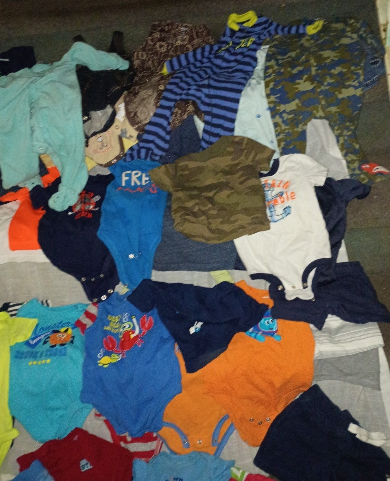 Large 50pc Baby boys size 3 to 9 months mystery blind box thoughtfully picked 1