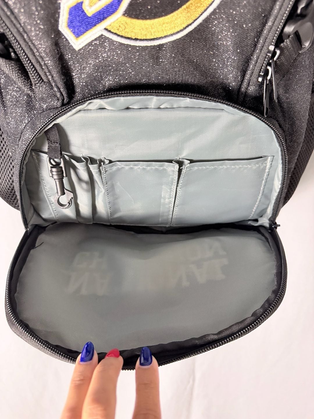 Spirit Celebration SC National Champion Glitter Backpack 6