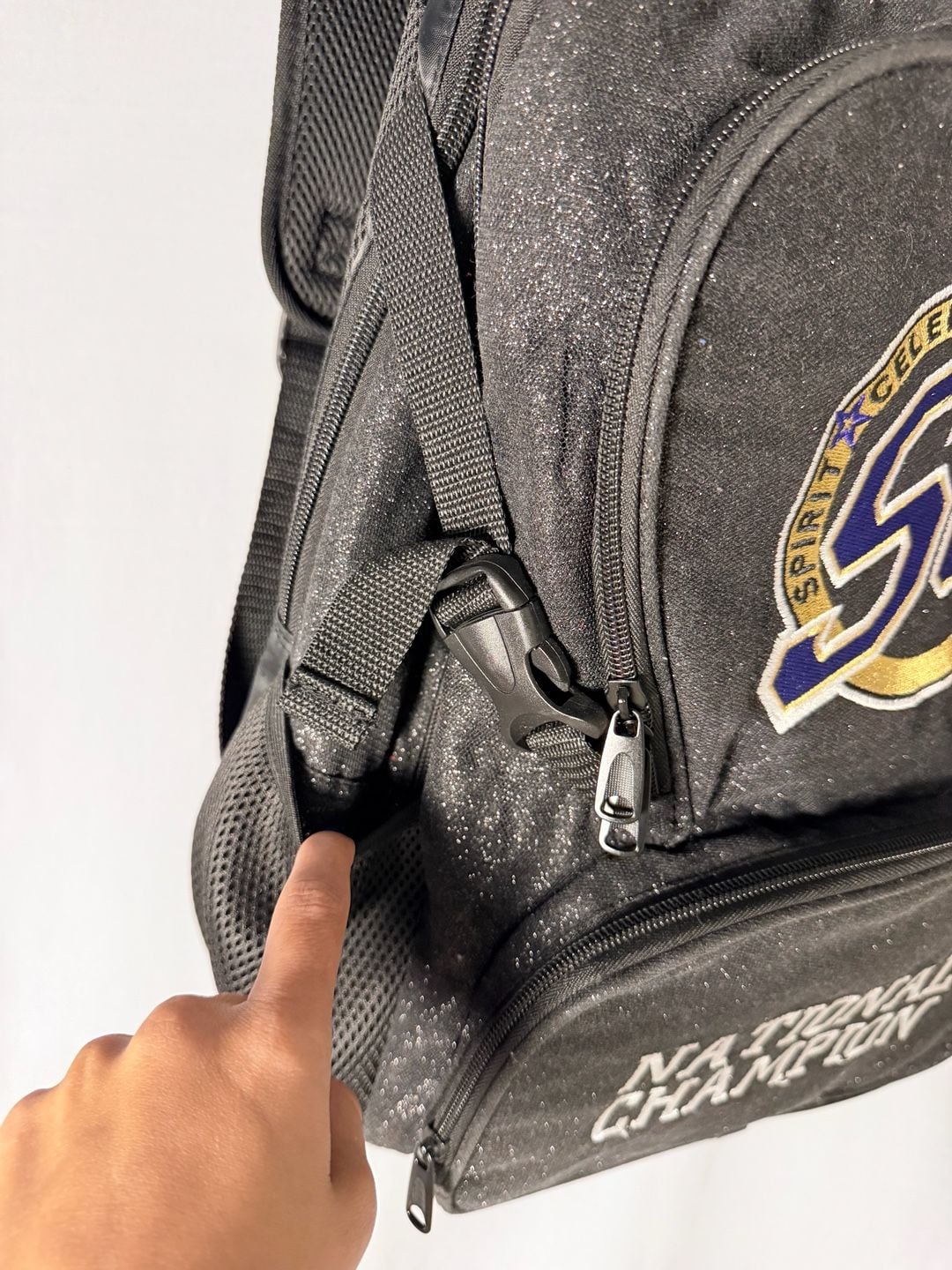 Spirit Celebration SC National Champion Glitter Backpack 8