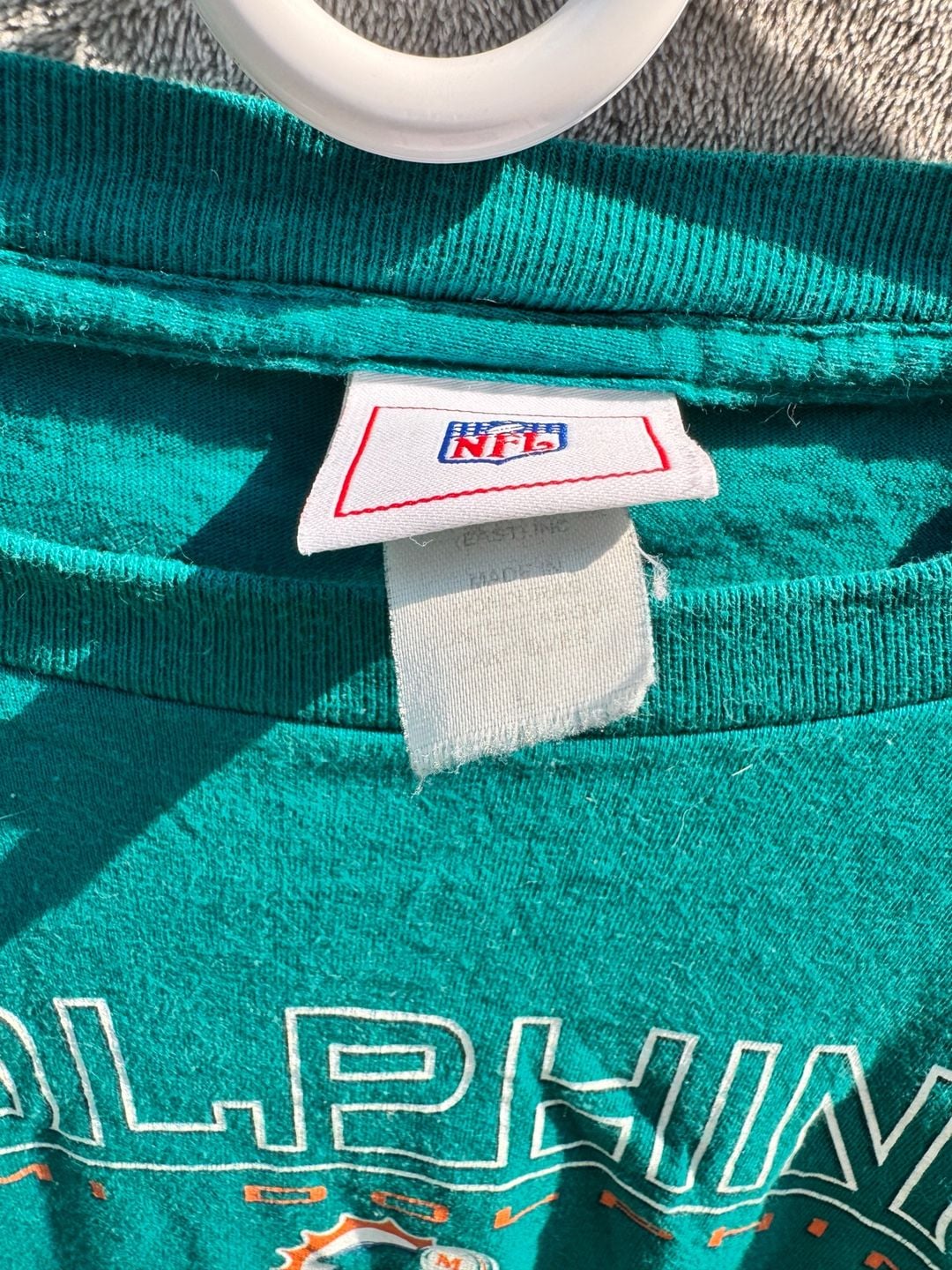 Vintage NFL Miami Dolphins Long Sleeve T-Shirt with Sleeve Graphics 6