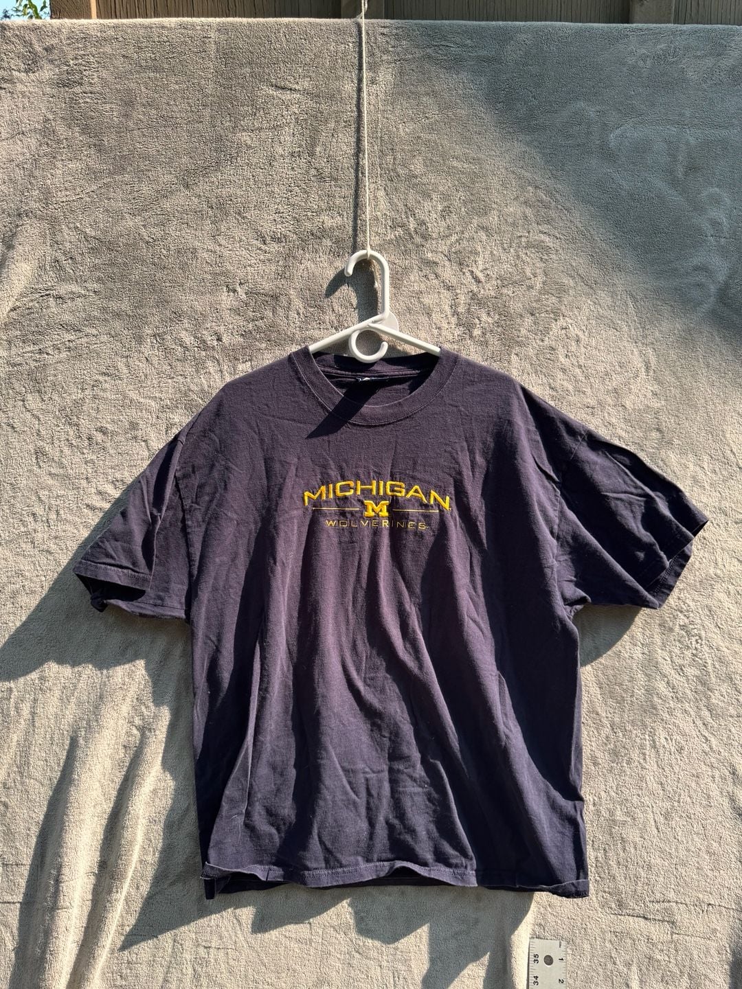 AS Sports University of Michigan Wolverines Embroidered Graphic T-Shirt 1