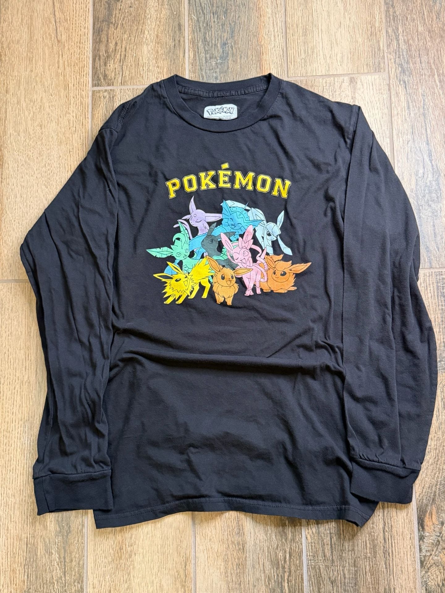 Pokémon Eeveelutions Group Graphic Long Sleeve T-Shirt 2