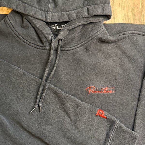 Primitive Apparel Embroidered Script Pullover Hoodie