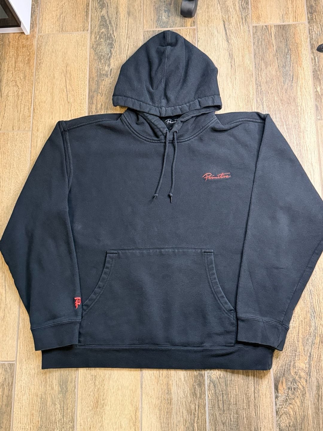 Primitive Apparel Embroidered Script Pullover Hoodie 3