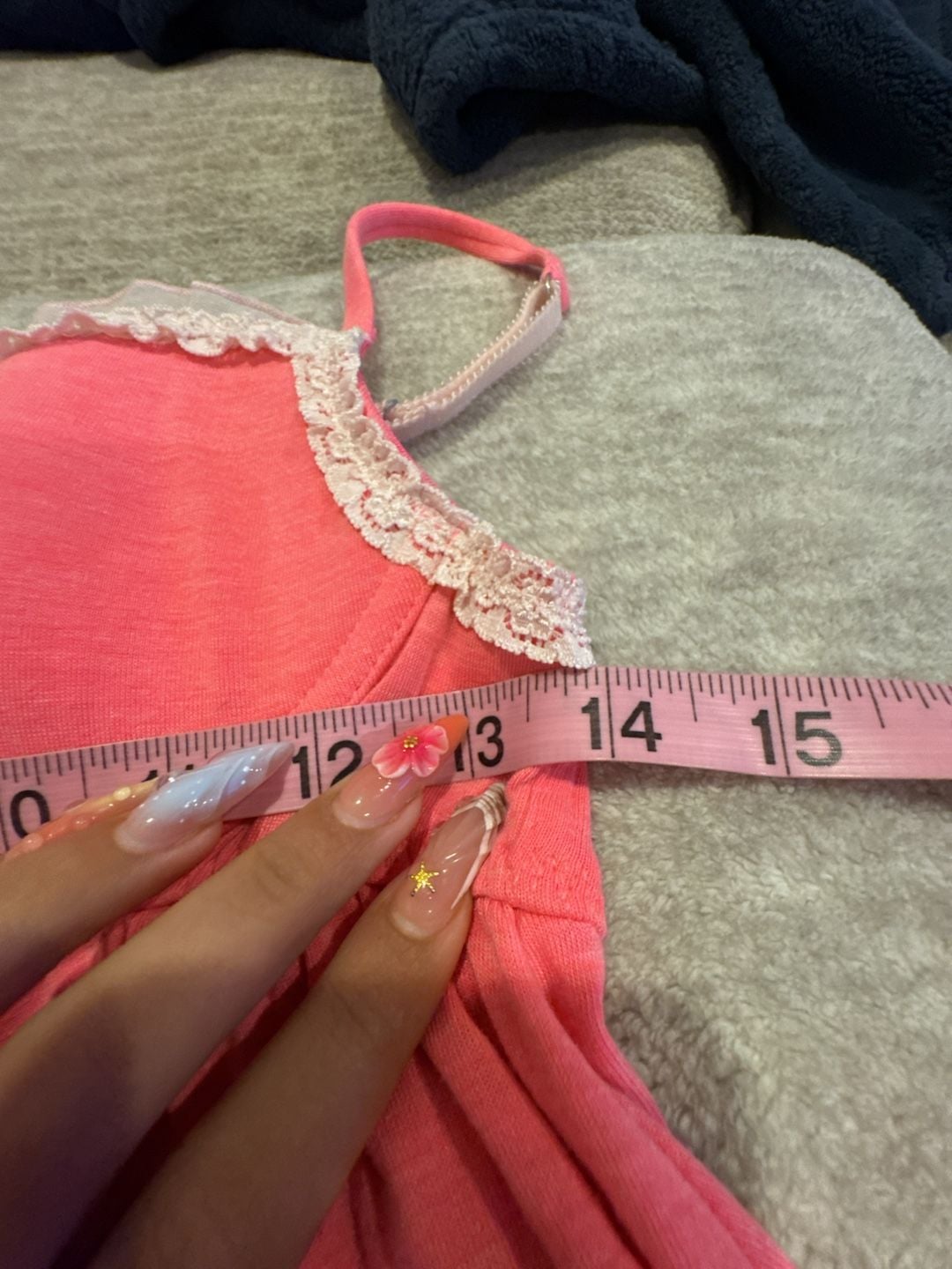 Victoria's Secret Pink Modal Blend Flyaway Babydoll Lingerie 34B 6