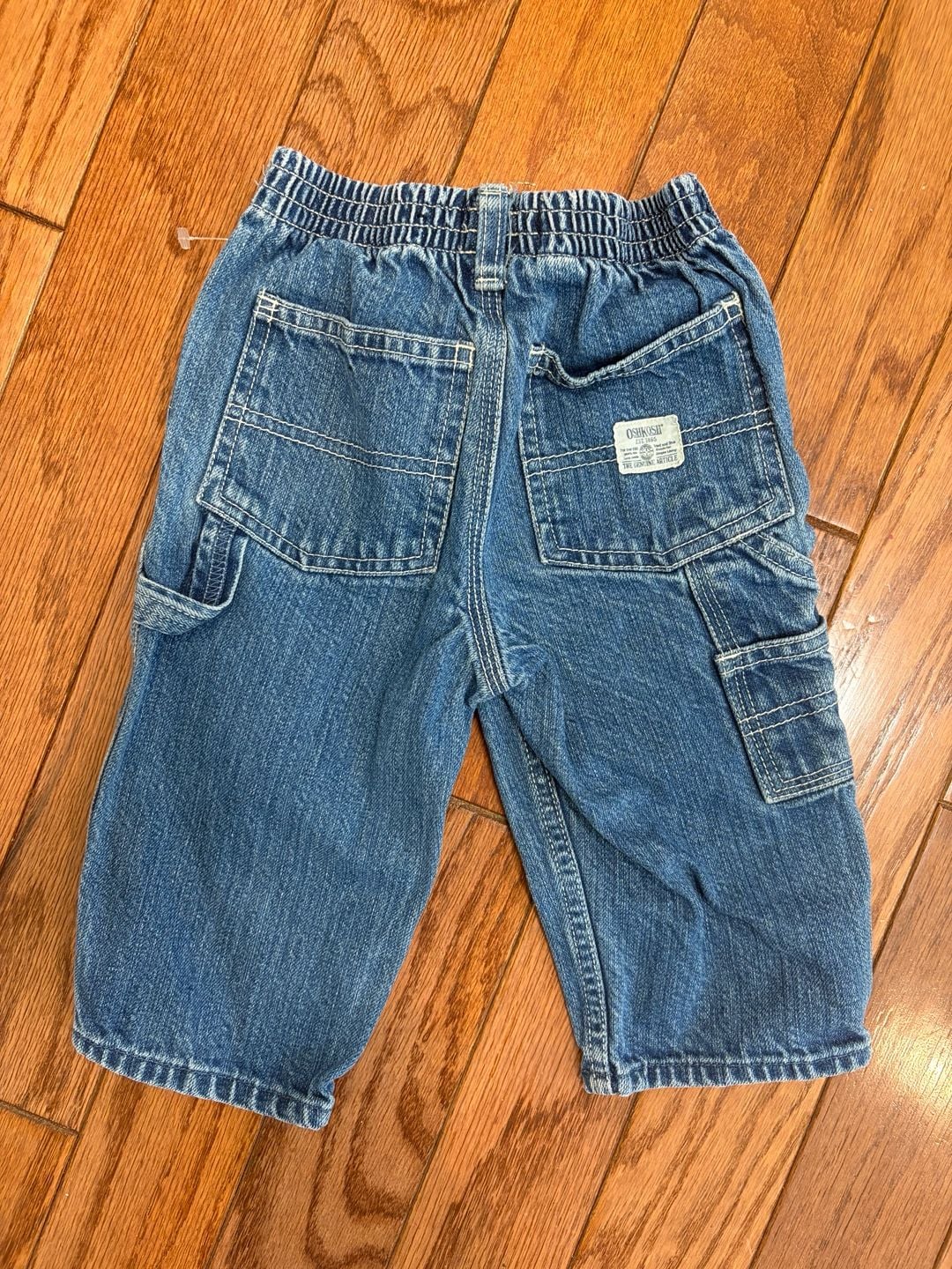 OshKosh B'gosh Baby Boy Carpenter Jeans, Size 12 Months 2