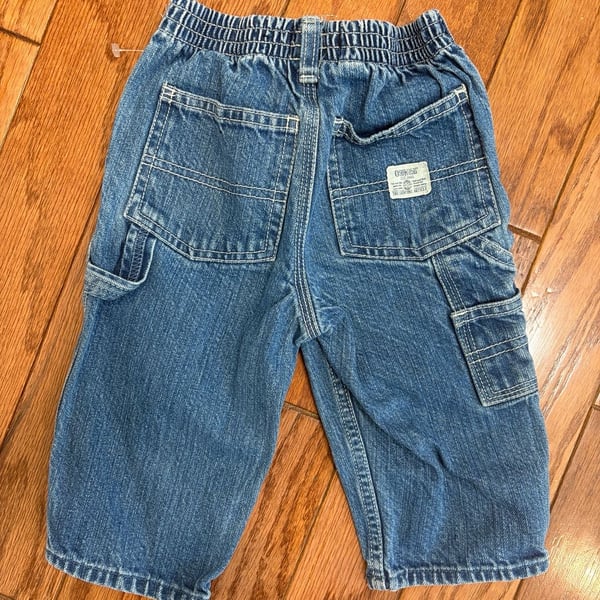 OshKosh B'gosh Baby Boy Carpenter Jeans, Size 12 Months
