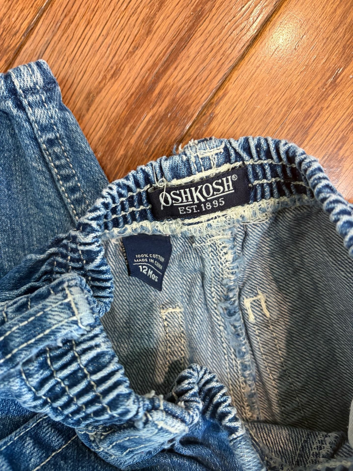 OshKosh B'gosh Baby Boy Carpenter Jeans, Size 12 Months 4