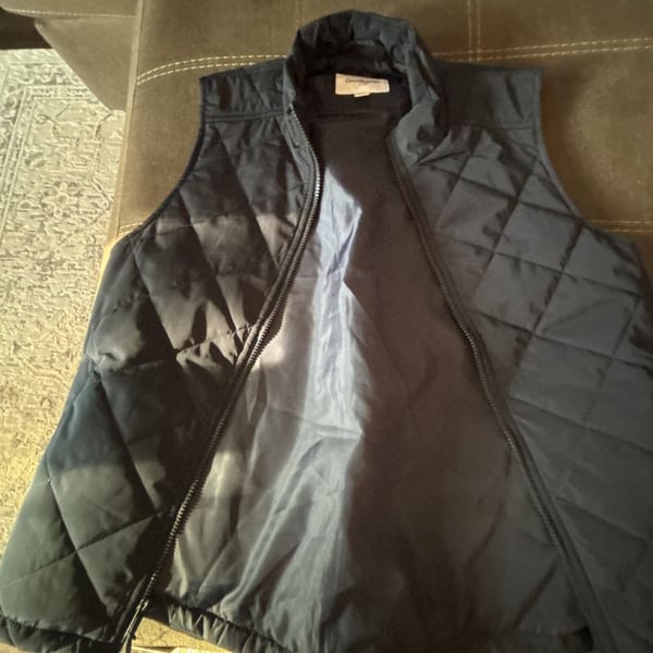 Goodfellow & Co. Men's Quilted Full Zip Lightweight Vest - Mens small