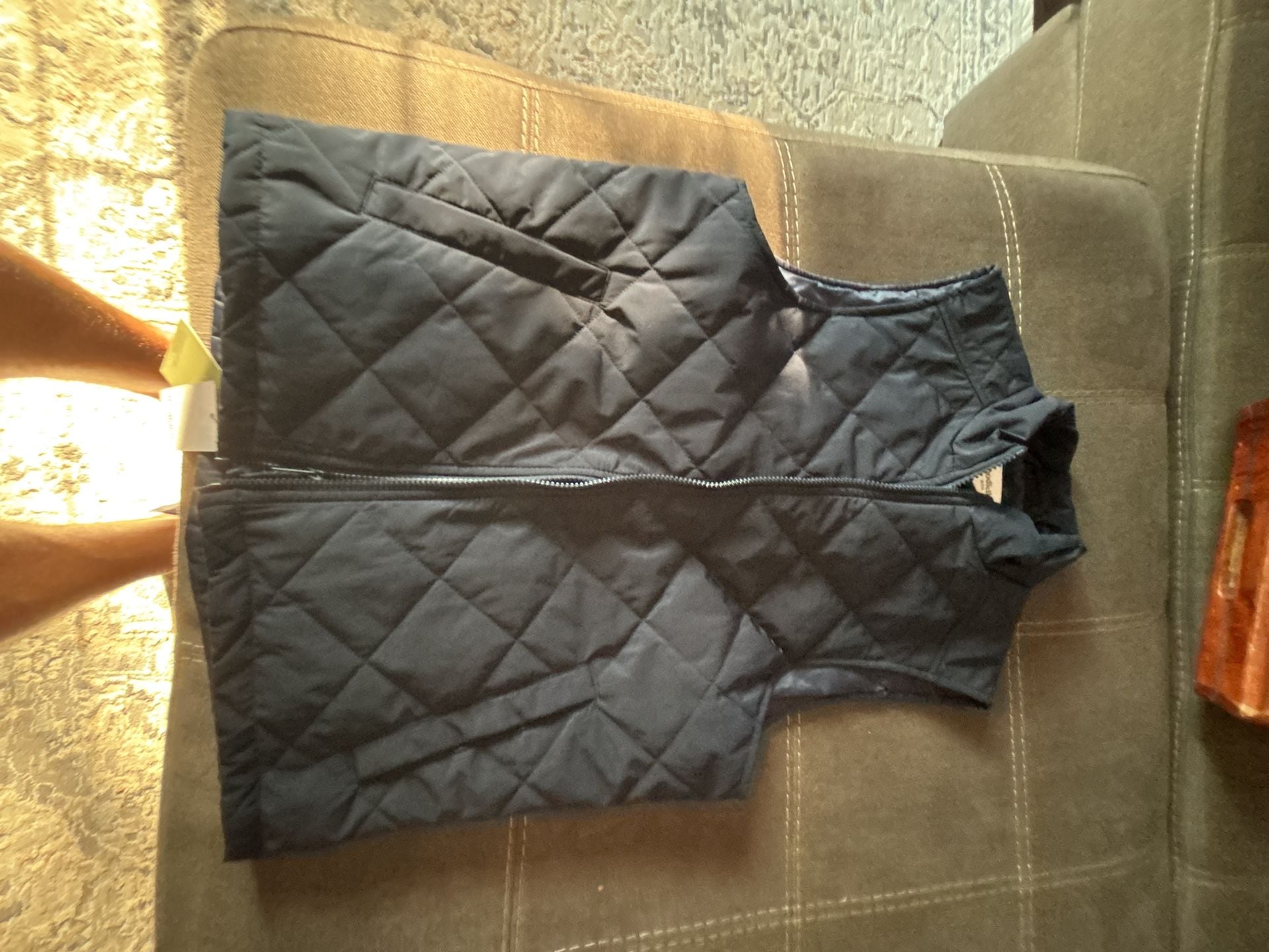 Goodfellow & Co. Men's Quilted Full Zip Lightweight Vest - Mens small 3